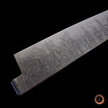 Load image into Gallery viewer, Edwards Blades Wrought Iron & W2 Gyuto 210mm