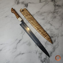 Load image into Gallery viewer, White 1 Honyaki Sujihiki 300mm Chouji