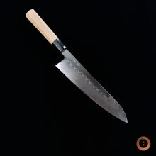 Load image into Gallery viewer, Migoto White 1 Honyaki Gyuto 240mm #001