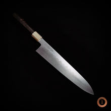 Load image into Gallery viewer, Migoto White 1 Honyaki Gyuto 270mm #001