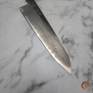 Migoto Blue 1 Suminagashi Gyuto 255mm