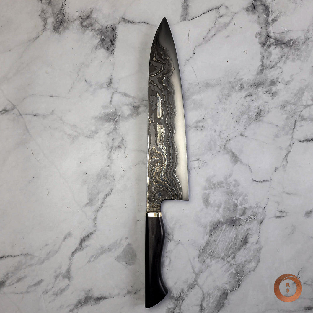 Turner x Taira Random Mosaic Gyuto 265mm